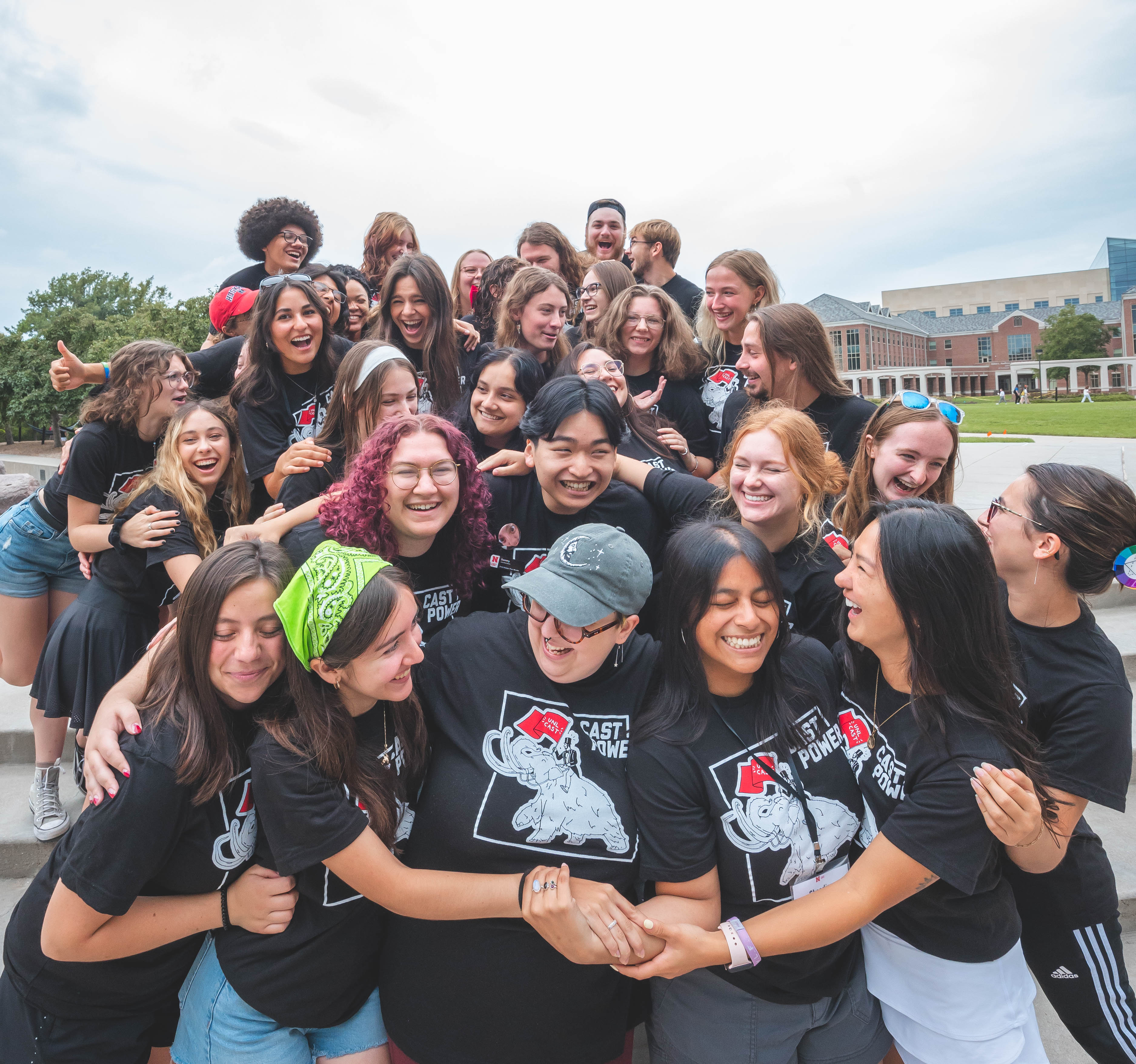 A group of Peer Mentors