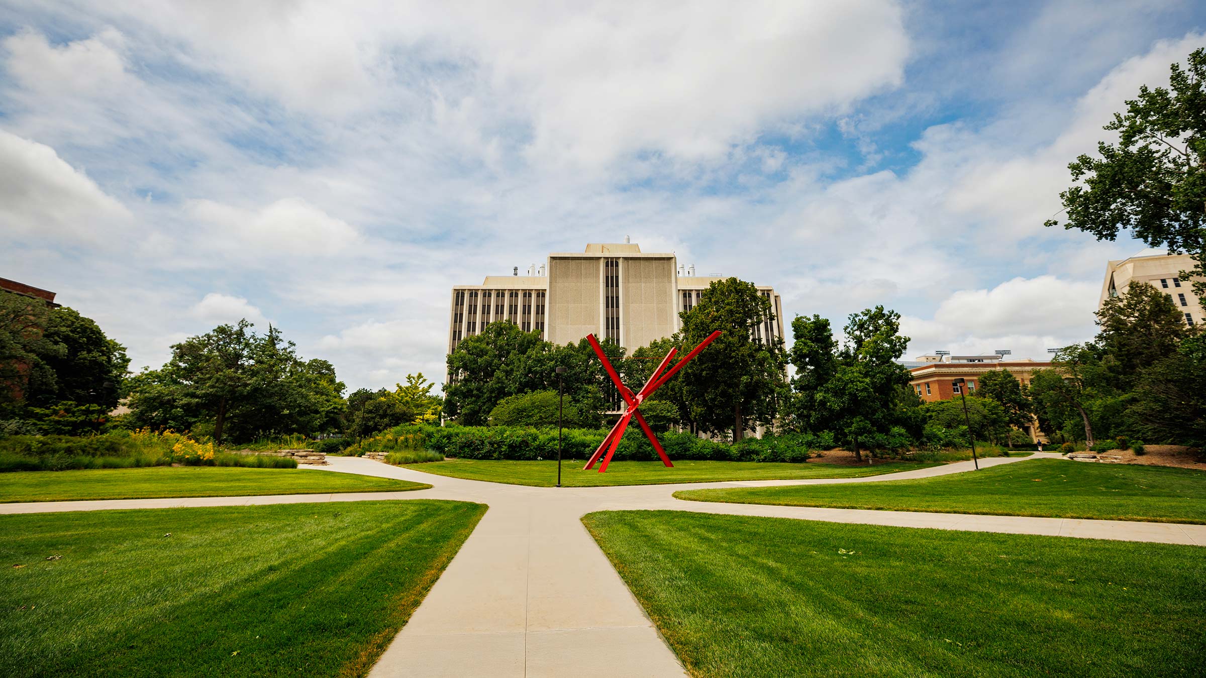 UNL City Campus paths