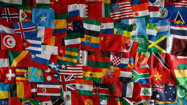 International flags